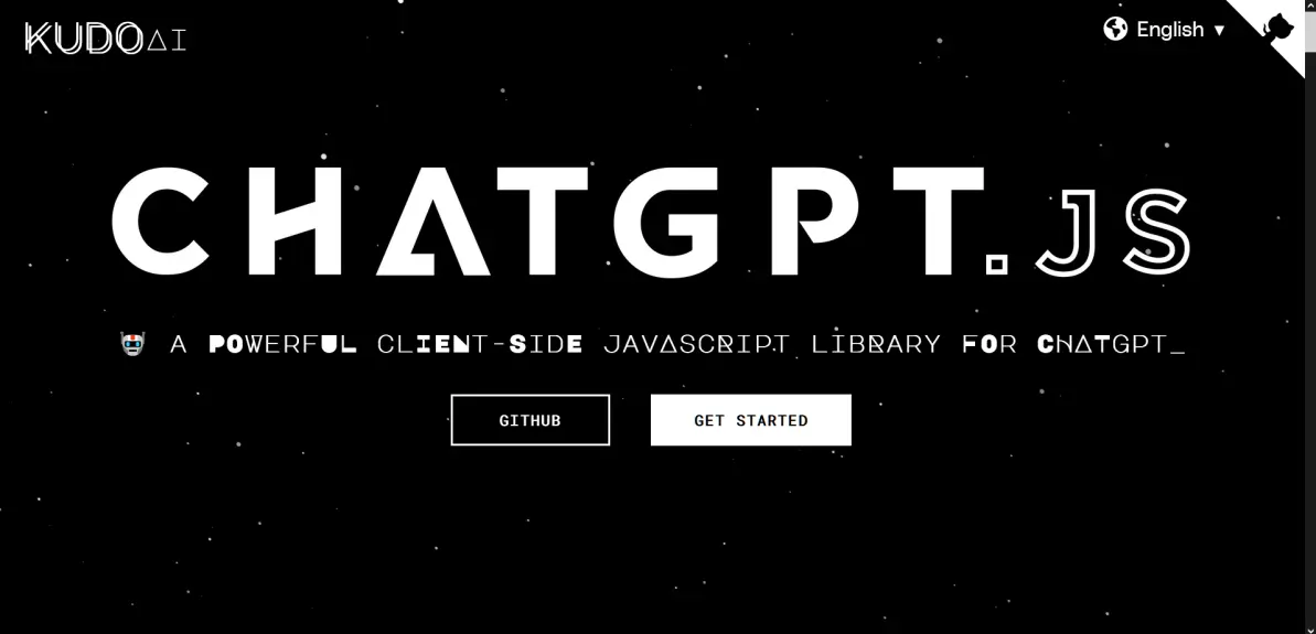 chatgpt.js landing page