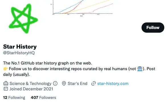 star history twitter