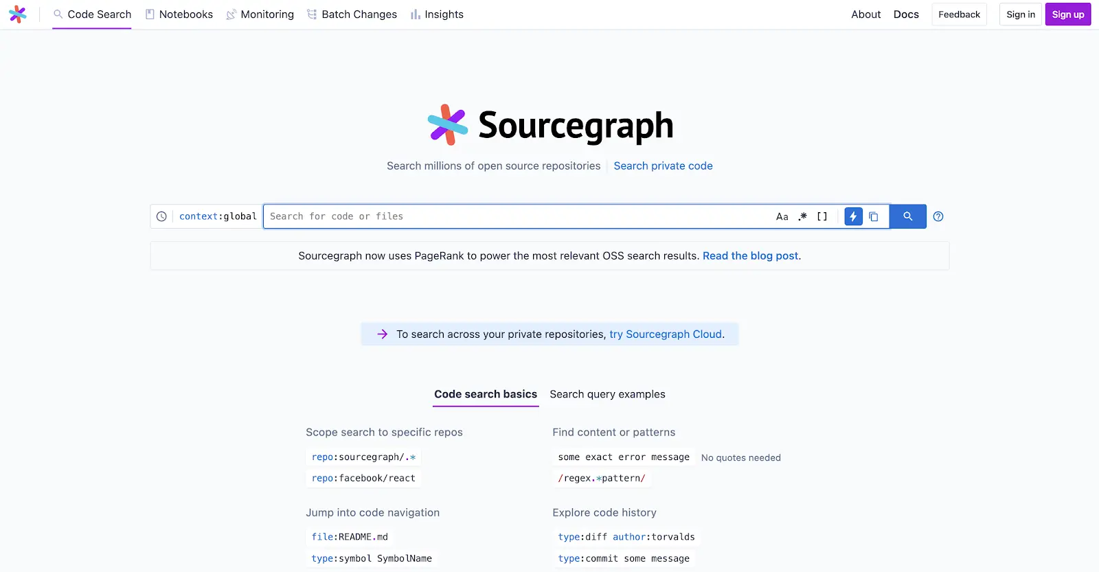 sourcegraph-search
